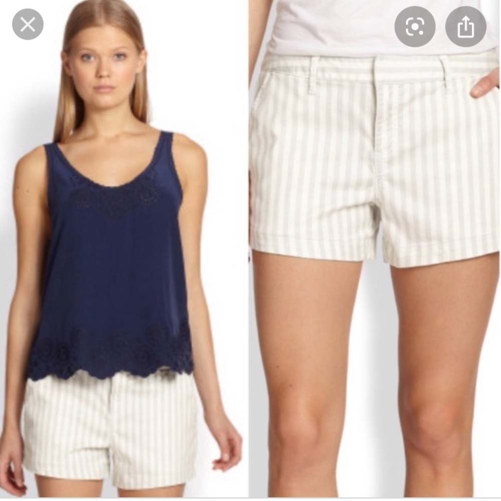 Joie Rini Shorts in light smoke